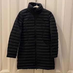 Lululemon Pack it Down Puffer long jacket sz 6 black